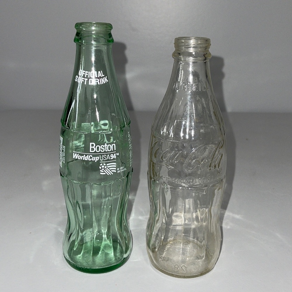 Vintage Coca Cola Bottles lot of 2